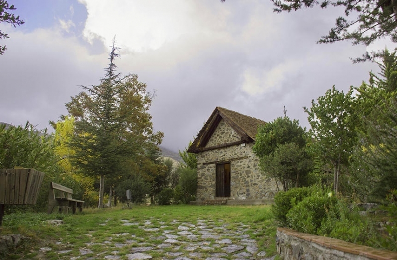 Часовня Святого Креста - самый старинный храм в кипрской деревушке Киперунда 
