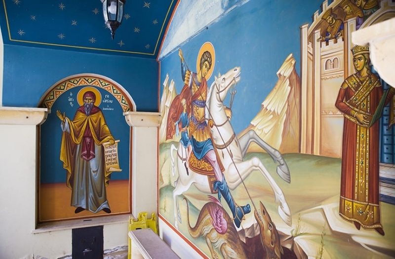 Монастырь Святого Георгия Аламану - один из самых крупных женских монастырей на Кипре