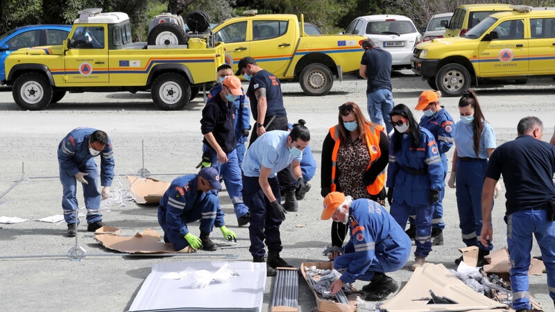 Гражданская оборона Кипра оказывает помощь муниципалитетам и населению