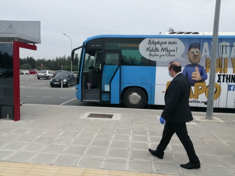 Министр транспорта провел рейд по автобусным станциям Кипра