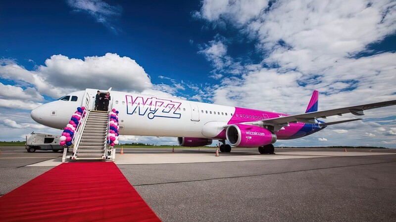 5 новых рейсов Wizz Air из аэропорта Ларнаки