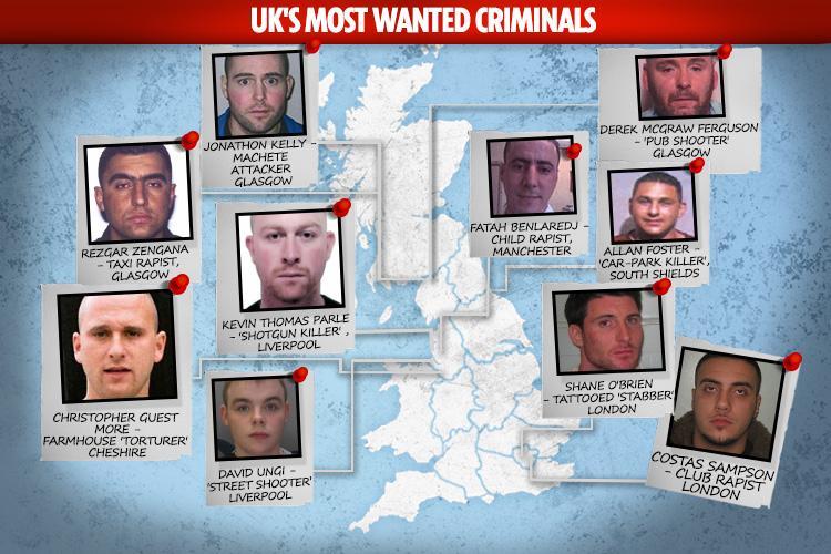 Два киприота — в числе самых разыскиваемых преступников Британии 