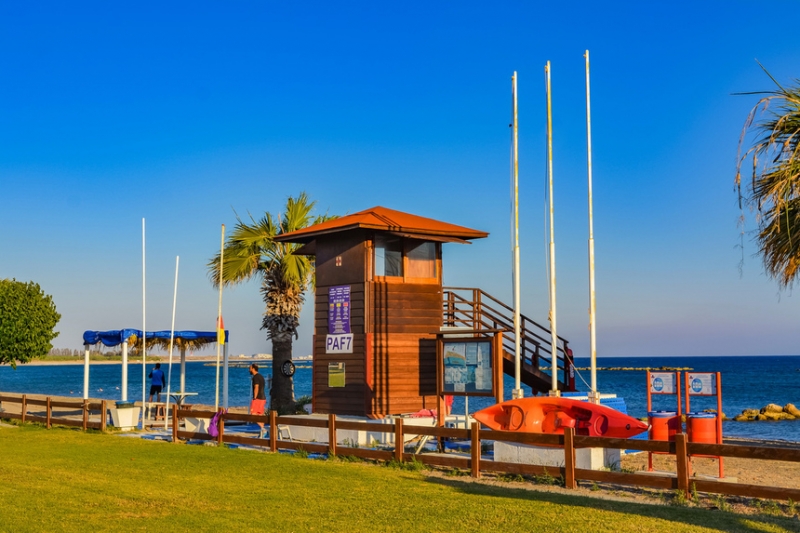 Geroskipou Beach — муниципальный пляж, расположенный в окрестностях одноименной кипрской деревушки