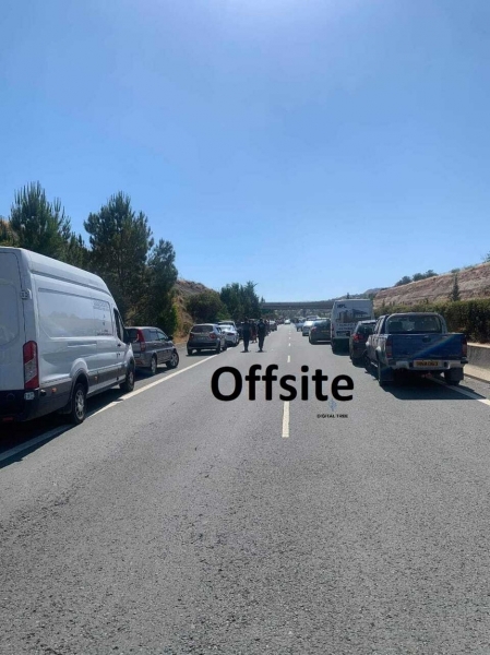 На трассе Пафос – Лимассол перекрыто движение из-за аварии