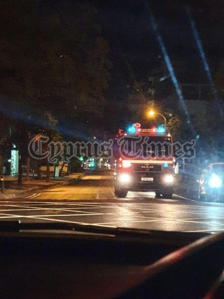 В Никосии злоумышленники устроили пожар на парковке