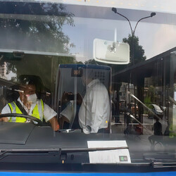 Министр транспорта Кипра опробовал новые автобусы