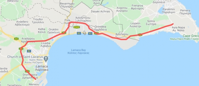 План ремонта дорог Кипра на ближайшие недели