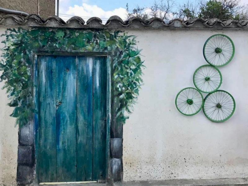 Деревни Кипра: как в Псимолофу рисуют на стенах