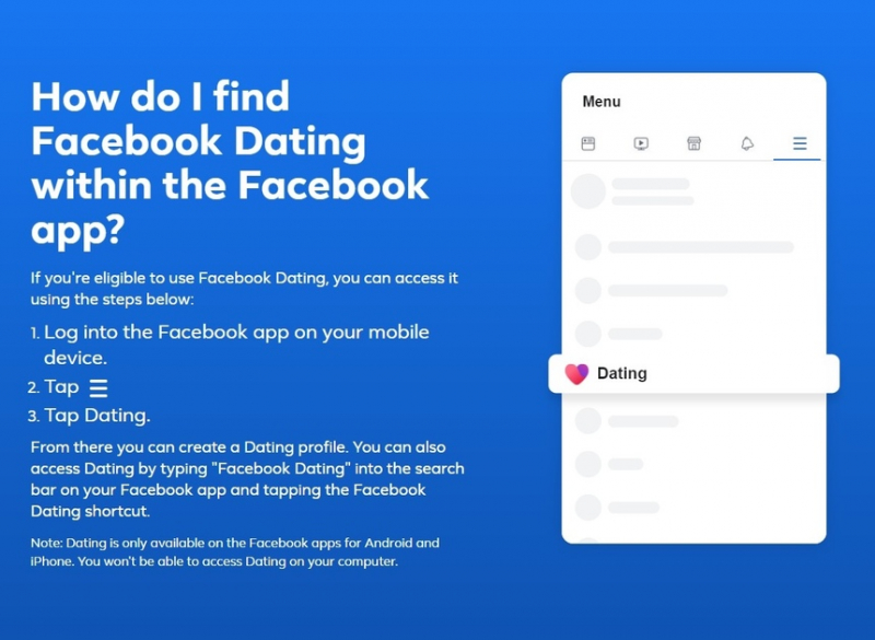 Facebook запустил на Кипре приложение для знакомств