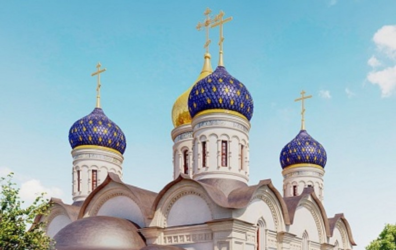 В Лимассоле освятили купола русского православного храма