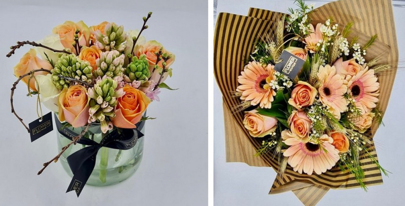 
Flower Boutique & Cava: изысканные подарки на 8 марта
