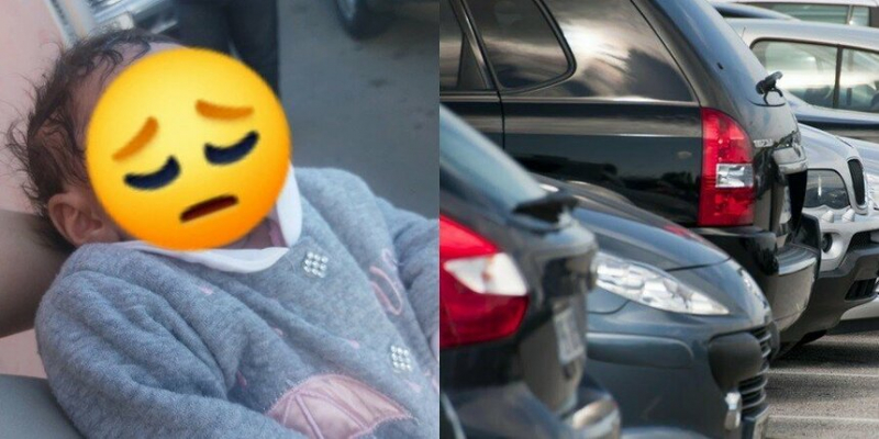 В Лимассоле обнаружили младенца, запертого в душной машине около супермаркета