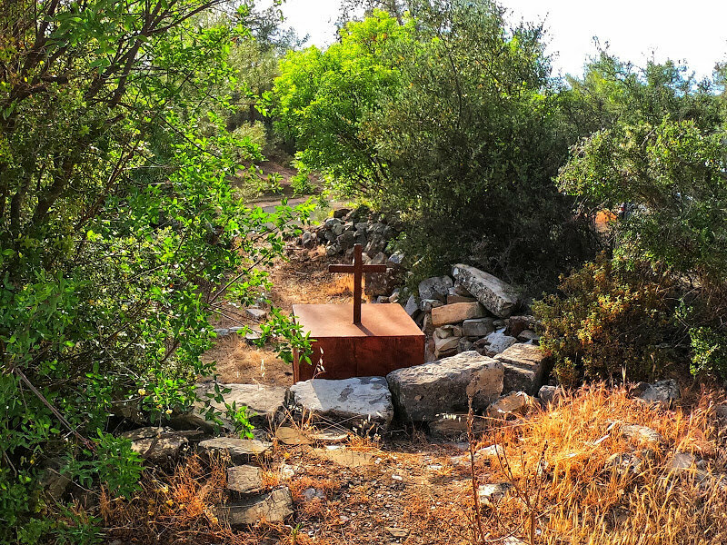 Часовня святого Георгия. Укромный уголок в районе Пафоса на Кипре