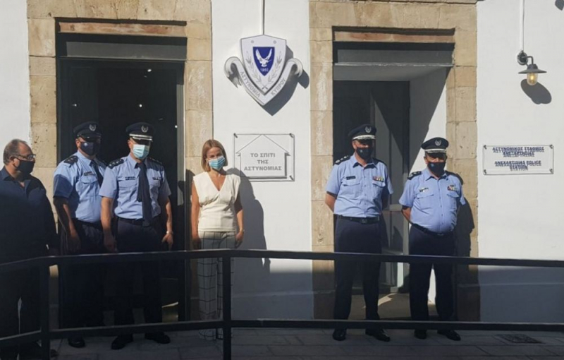 
На улице Анексартисиас открыли круглосуточный полицейский участок

