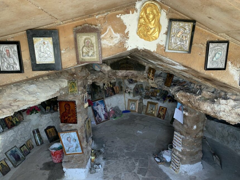 Пещерная часовня Богородицы Эвангелистрии в Ксилофагу