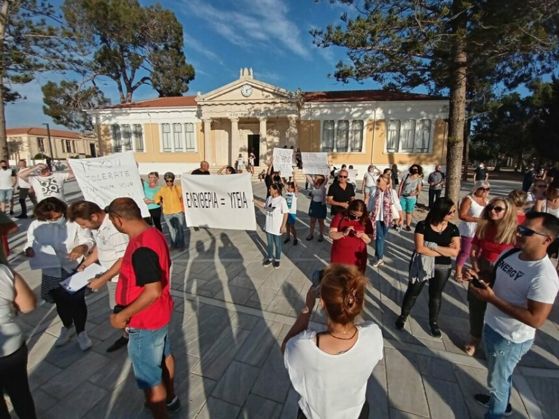 Жители Пафоса отстаивают свою свободу и гражданские права