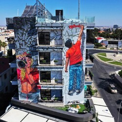 В июле в Ларнаке открылся первый граффити-отель