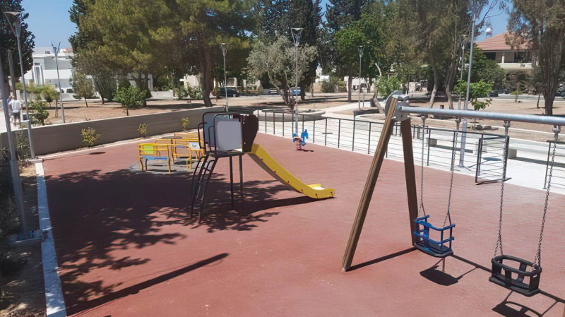 В Пафосе появился инклюзивный парк для детей с ограниченными возможностями
