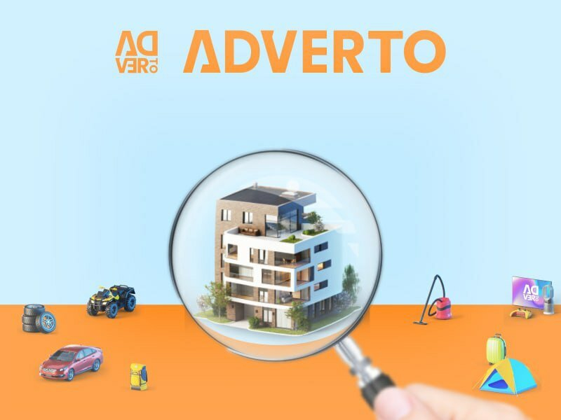 Покупайте и продавайте недвижимость через ADVERTO!