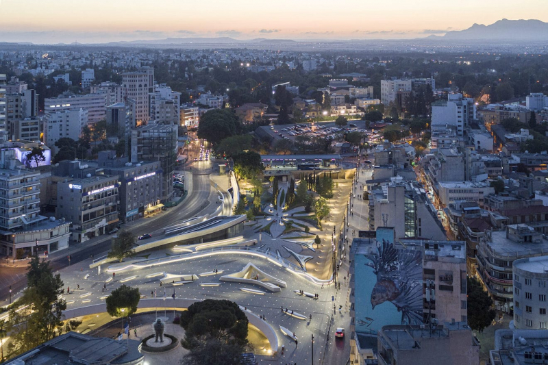 Дизайн площади Элефтериас в Никосии удостоен престижной международной премии