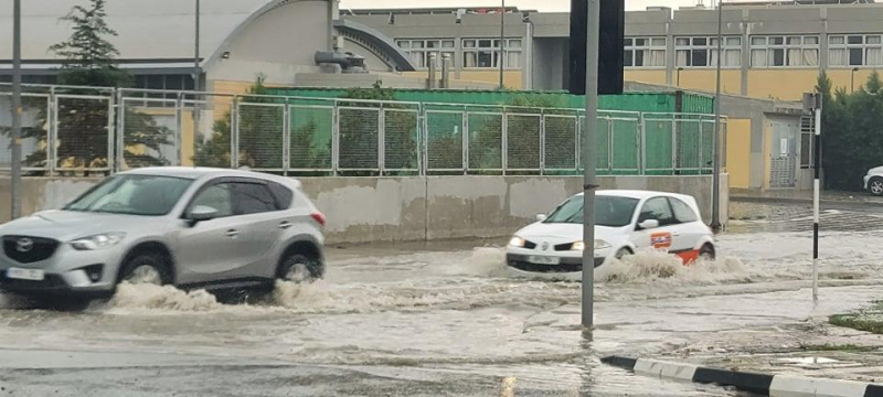 
Дожди затопили Ларнаку
