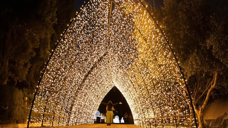 В Никосии проходит самое большое шоу рождественских огней на Кипре