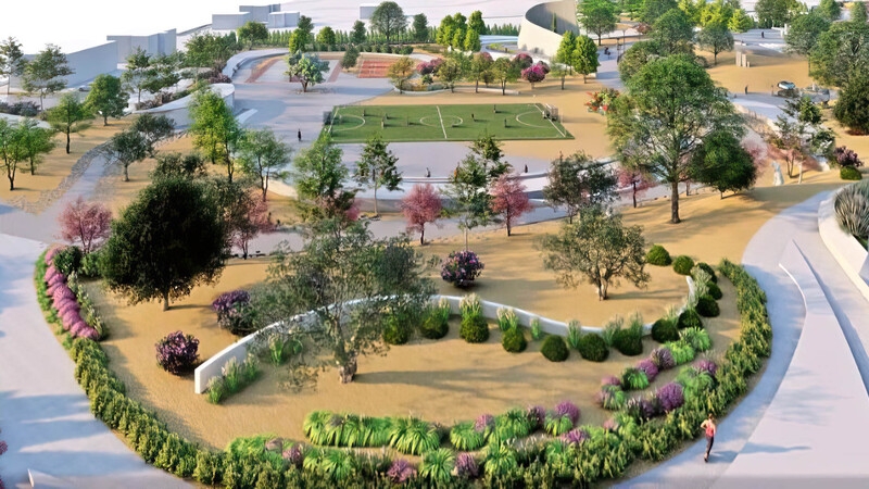 В Пафосе завершается строительство Park of Colours