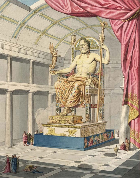 
Утраченное обаяние: статуя Зевса Олимпийского
