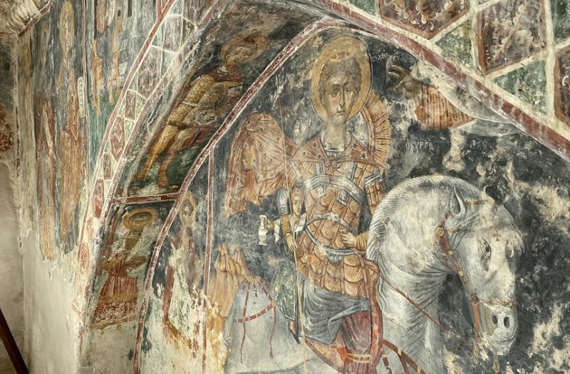 
Елизаветинская церковь. Библейские сюжеты в древних фресках
