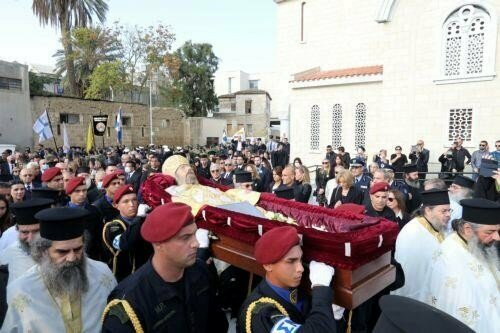 На Кипре прошли похороны архиепископа Кипрского Хризостома II