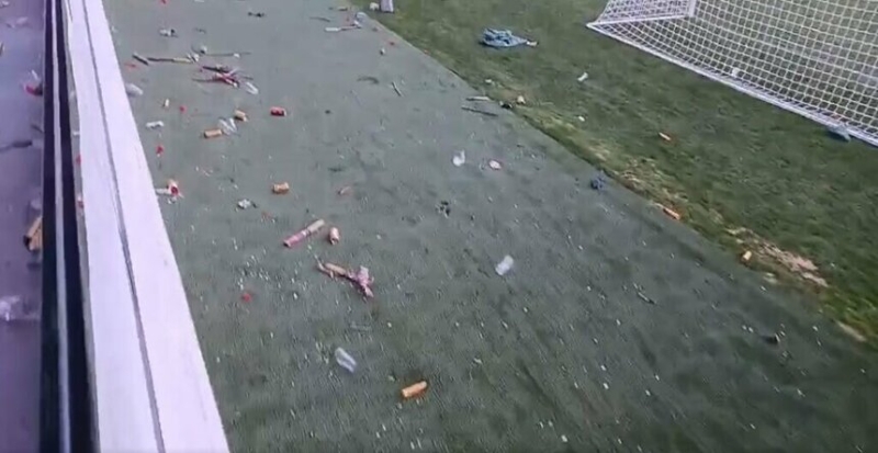 Новый суперстадион в Лимассоле был испорчен вандалами в первую же игру