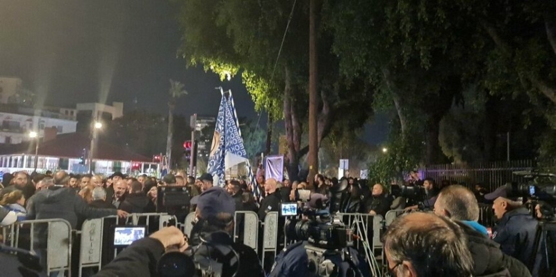 В Никосии прошли протесты в поддержку наследия генерала Гриваса