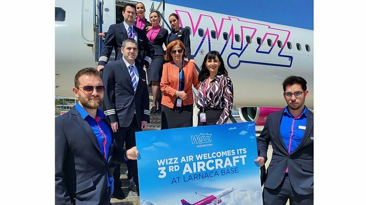 Wizz Air запустит новые маршруты из Ларнаки