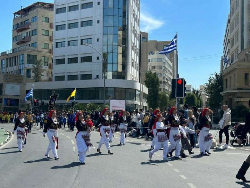 Кипр отпраздновал 25 марта парадами и торжествами!