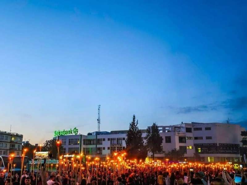 На северном Кипре состоялась крупная акция протеста