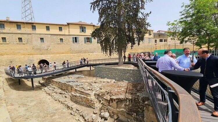 В Никосии открылся археологический объект "Ворота Пафоса"