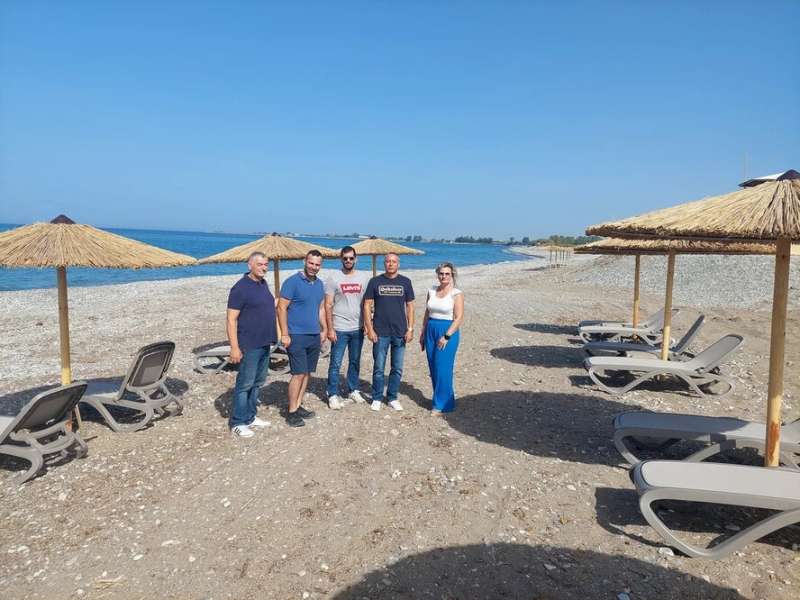 В Пафосе появился новый пляж