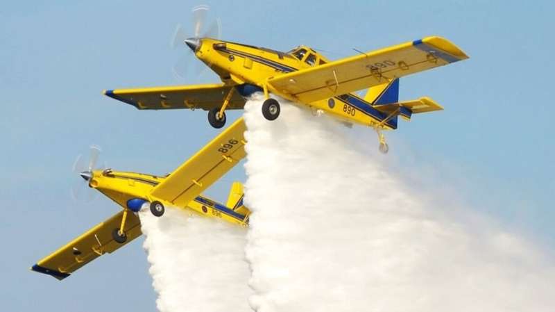 На Кипре выросло количество самолетов для тушения пожаров