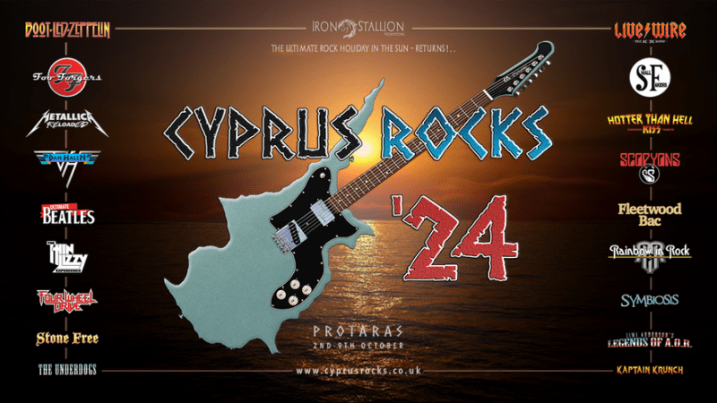 Готовимся к фестивалю классического рока Cyprus Rocks ‘24 в Протарасе